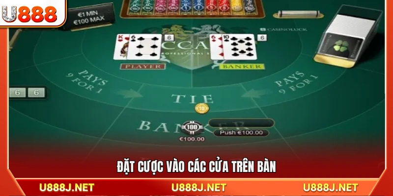  Chọn cửa cược phù hợp trên bàn chơi