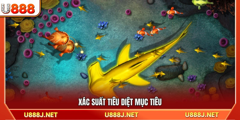 Tỷ lệ hạ gục cá và mục tiêu trong game